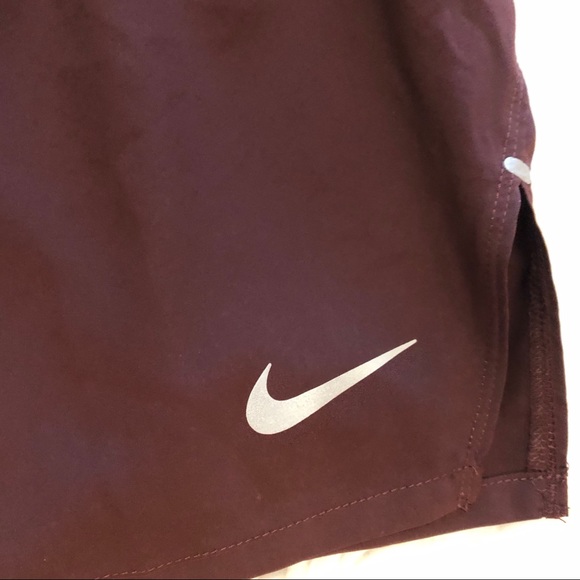 NWT! Nike Womens Burgundy Flex Dri Fit Shorts - Picture 3 of 7